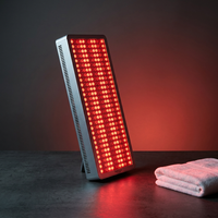 Red Light Therapy Panel Device – Full Body Panel, 660Nm Red & 850Nm near Infrared Light Therapy, LED Light Therapy Lamp, 300 Dual Chip Leds, Timer, Hanging Kit Included – PRO1500 — Studio Shot